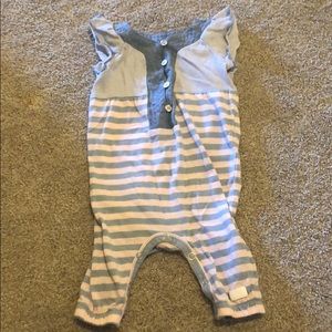 7 for all mankind baby girl jumpsuit romper 0-3